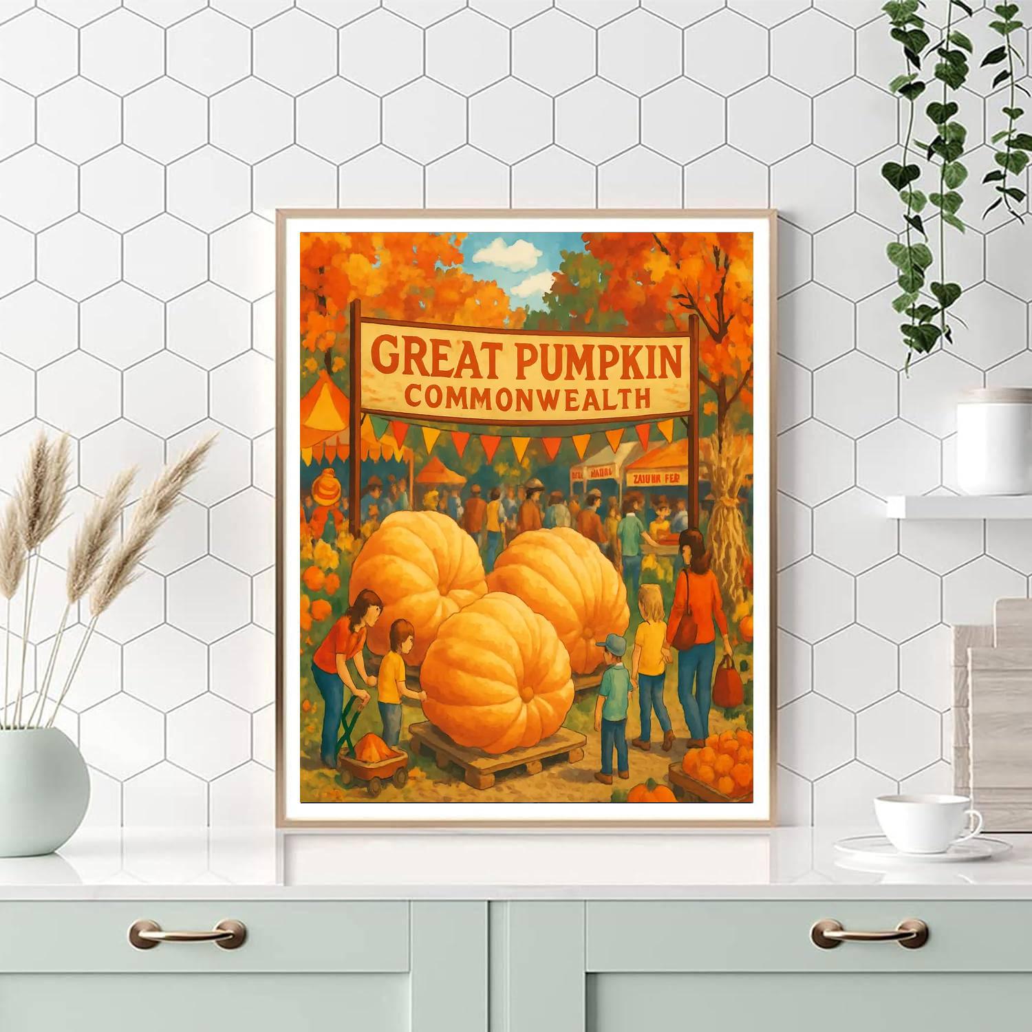 The Great Pumpkin Commonwealth Painting By Numbers Kit