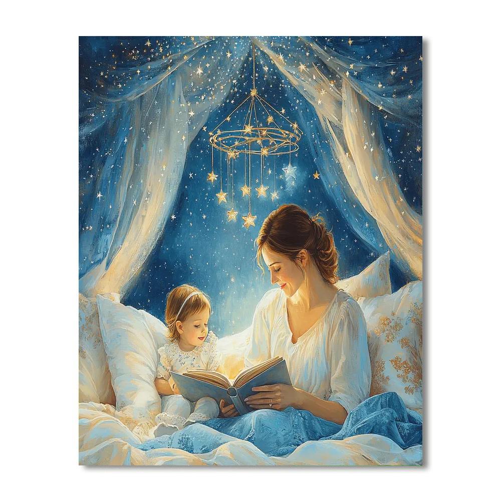 Starlit Bedtime Stories Paint By Numbers