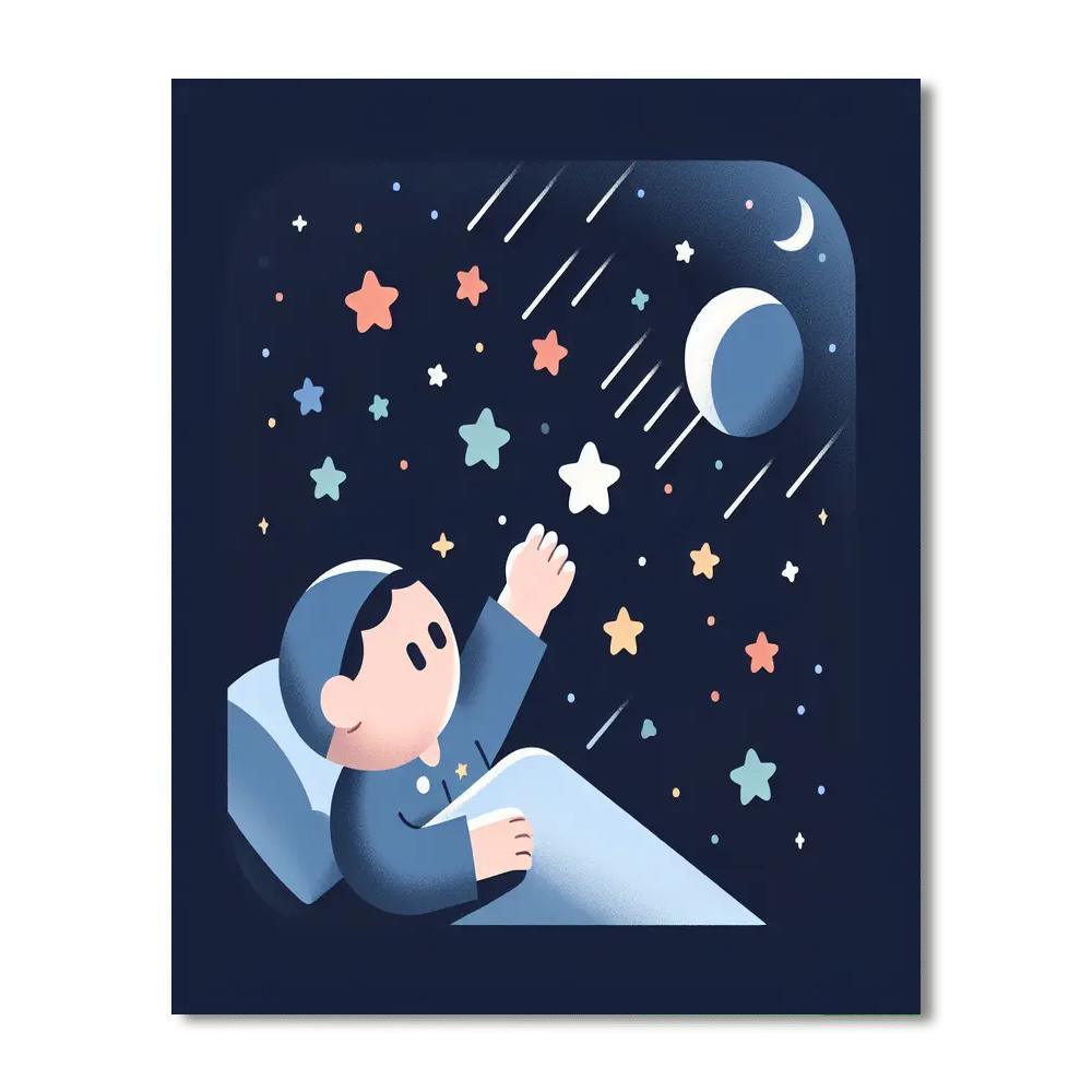 Twinkling Star Adventure Numbered Painting Kits