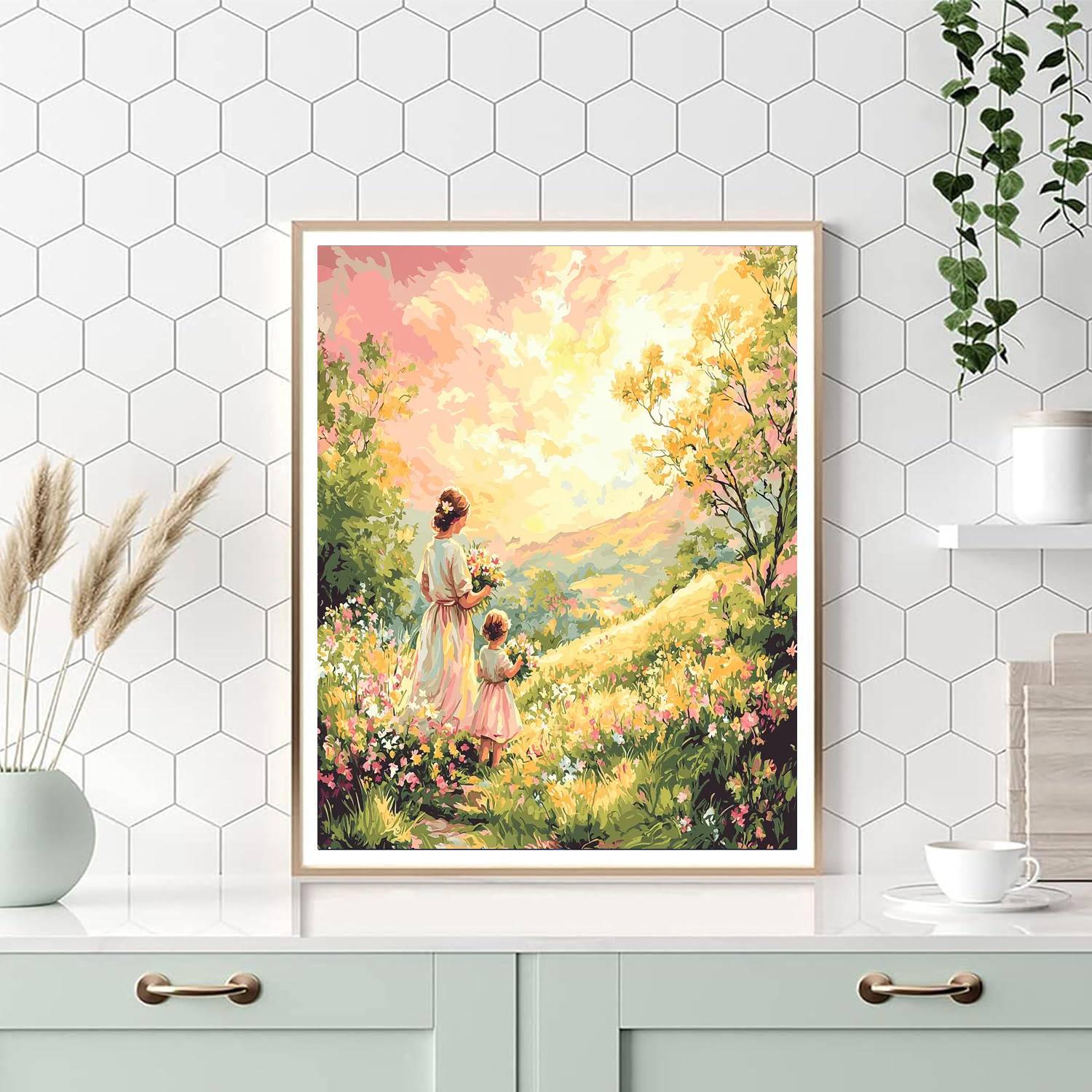 Blissful Meadow Morning Paint By Numbers Kits