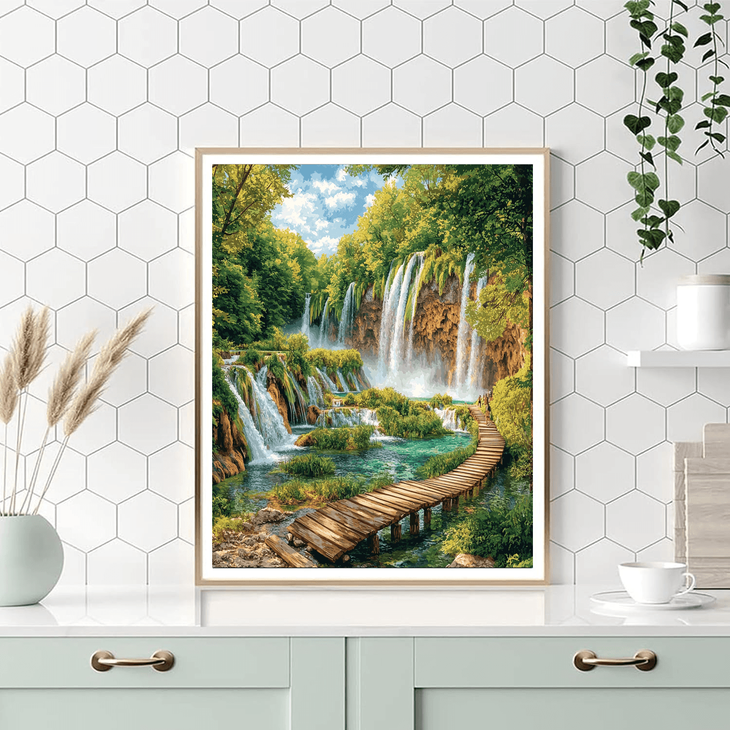 Plitvice Lakes - Croatia Paint By Numbers