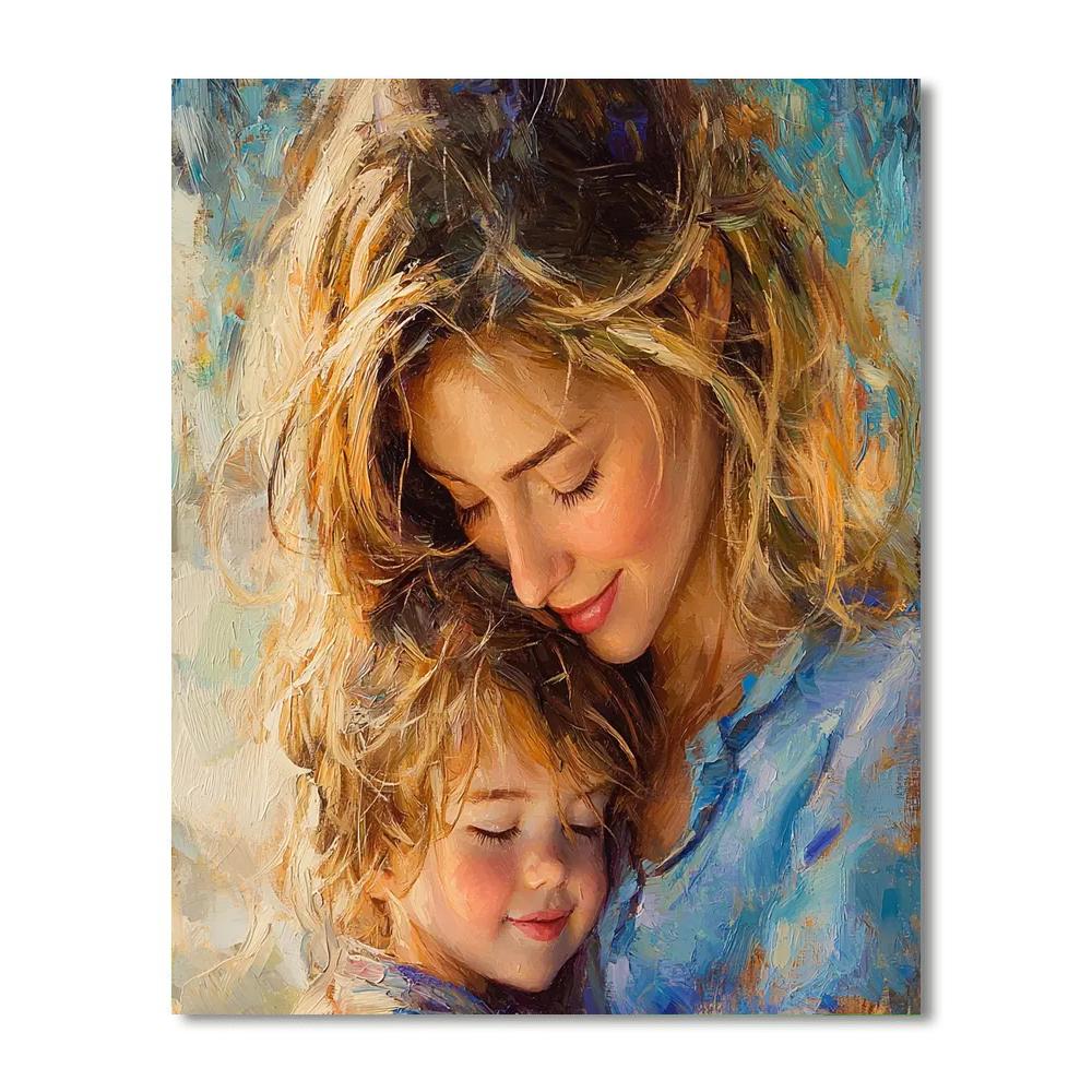 A Stroll Through Memory Lane Painting Number Kit