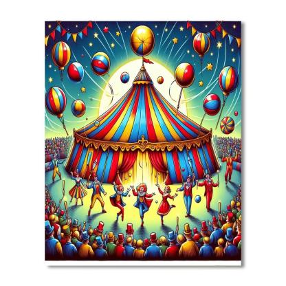 Circus Of Dreams Paint By Number