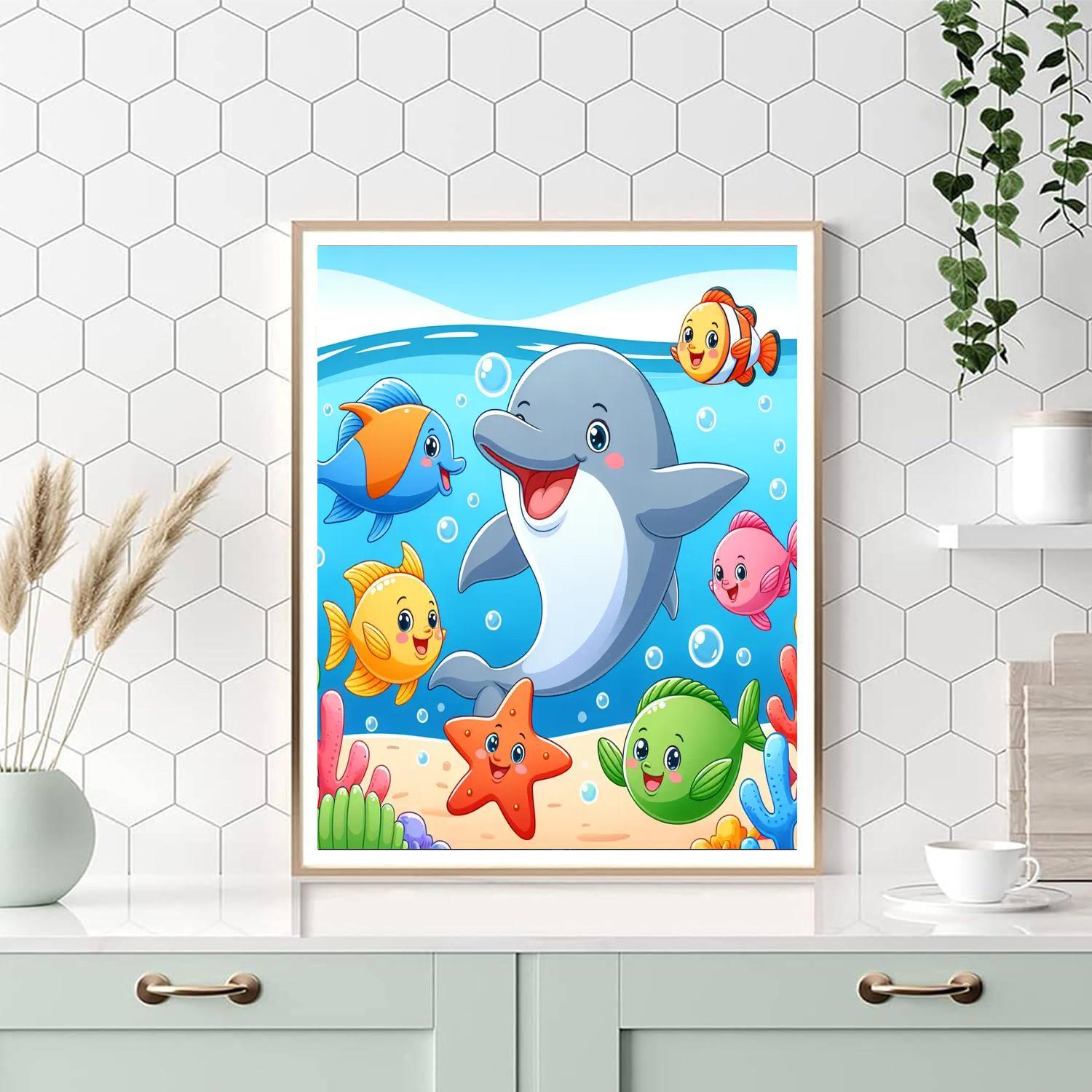 Under The Sea Expedition Paint By Numbers Art