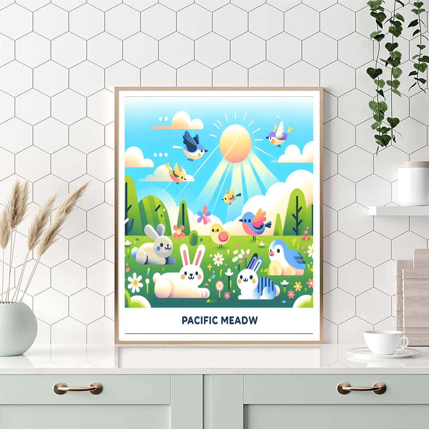 Merry Meadow Merriment Paint By Color