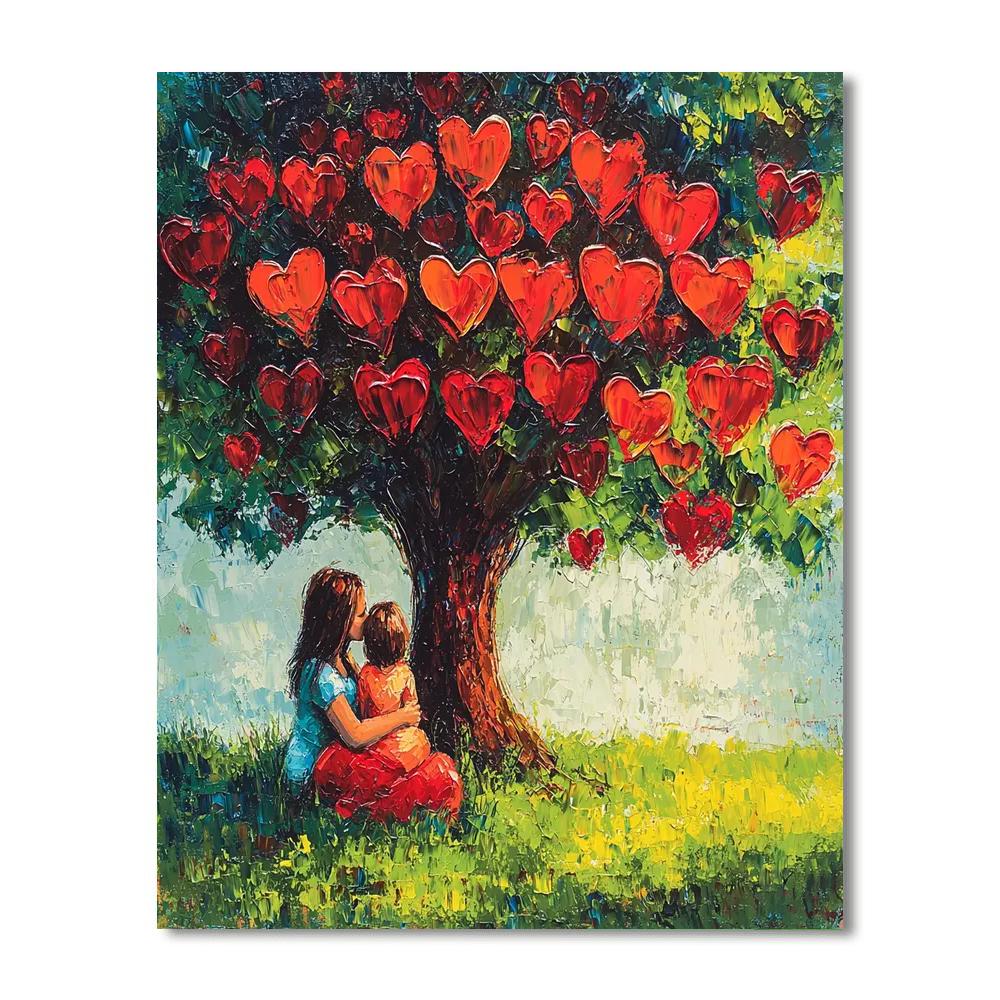 The Love Tree Paint By Number