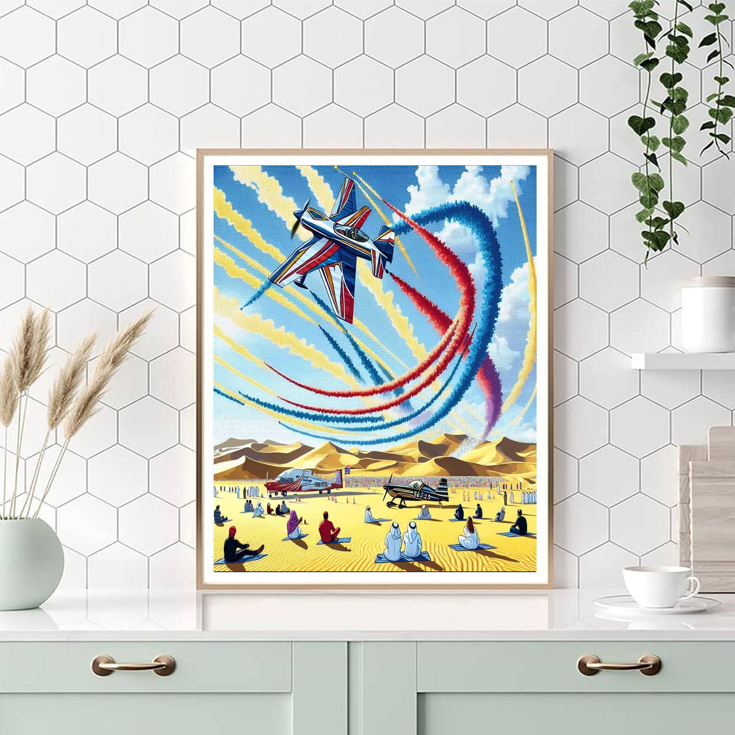 Al Ain Air Championship - Uae Paint By Numbers Kits