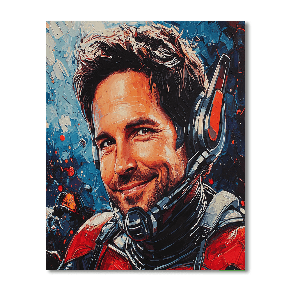 Paul Rudd: The Heartfelt Humor Of Ant-man Paint By Color