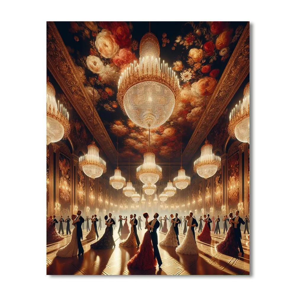 Renaissance Ballroom Grace Paint By Number