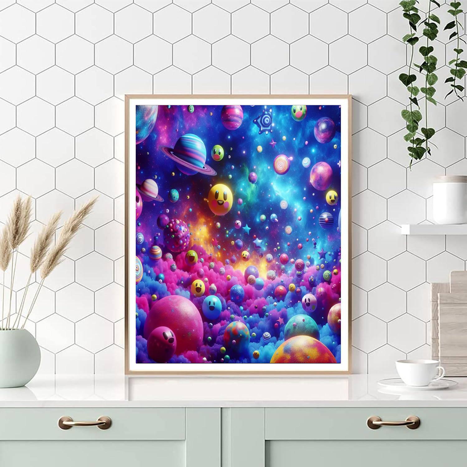 Celestial Playground For Kids Numbered Painting Kits