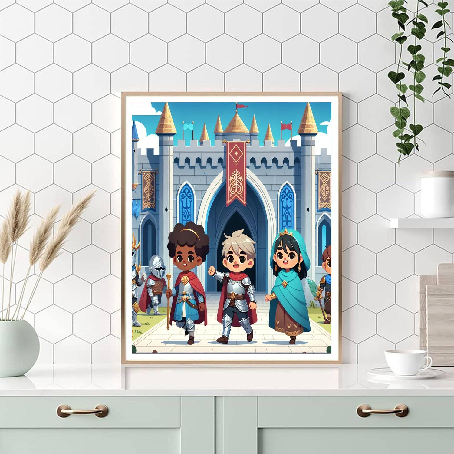 Castle Of Legends Adventure Paint By Number