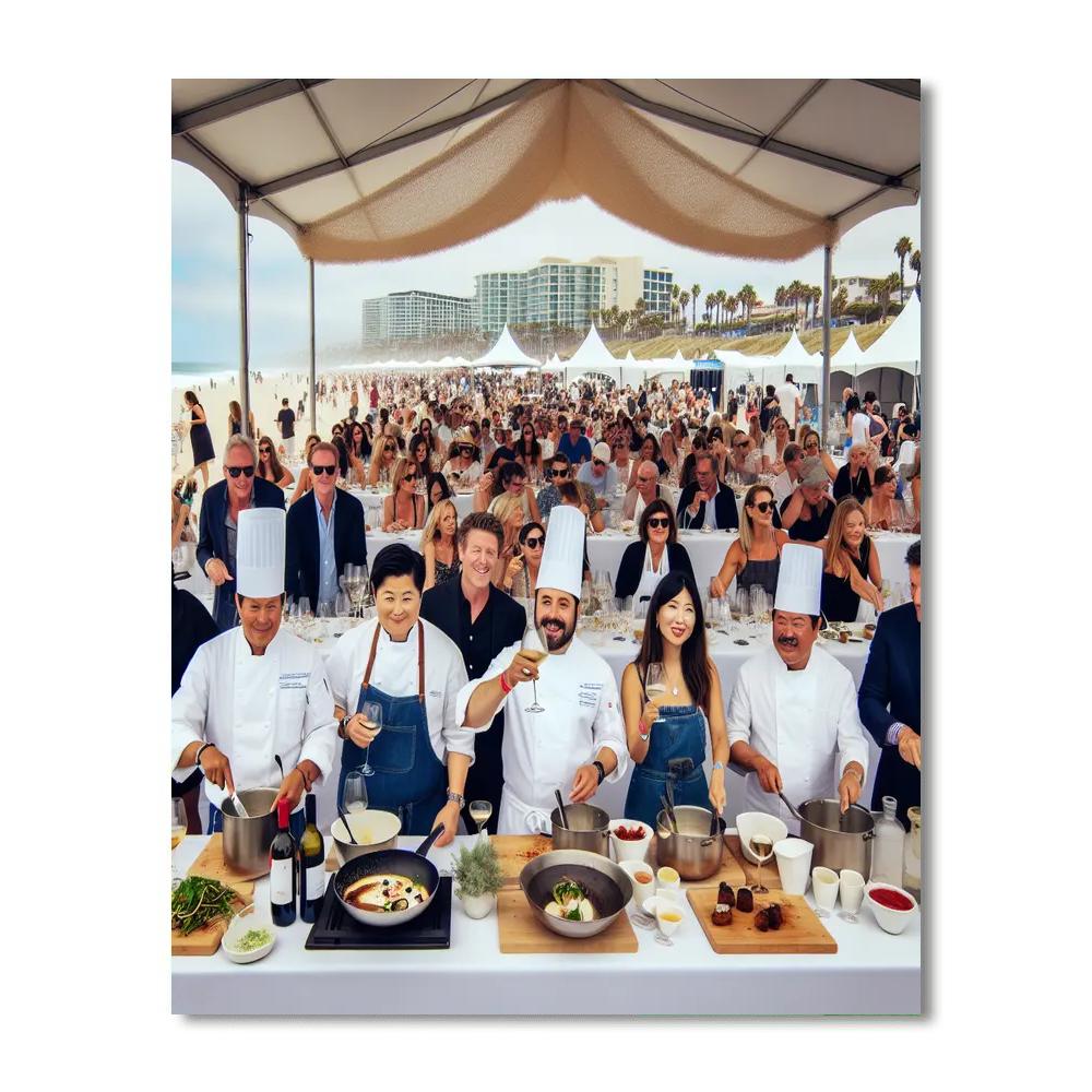 South Beach Wine & Food Festival - Usa Paint By Numbers