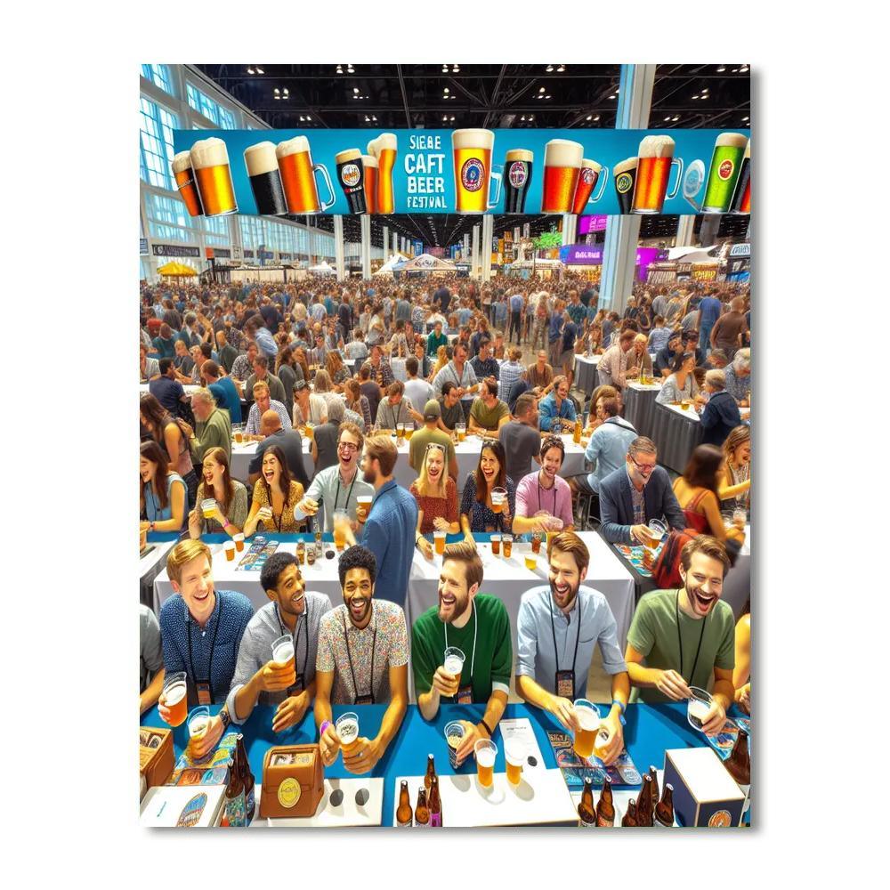 The Great American Beer Festival - Denver, Usa Paint By Number