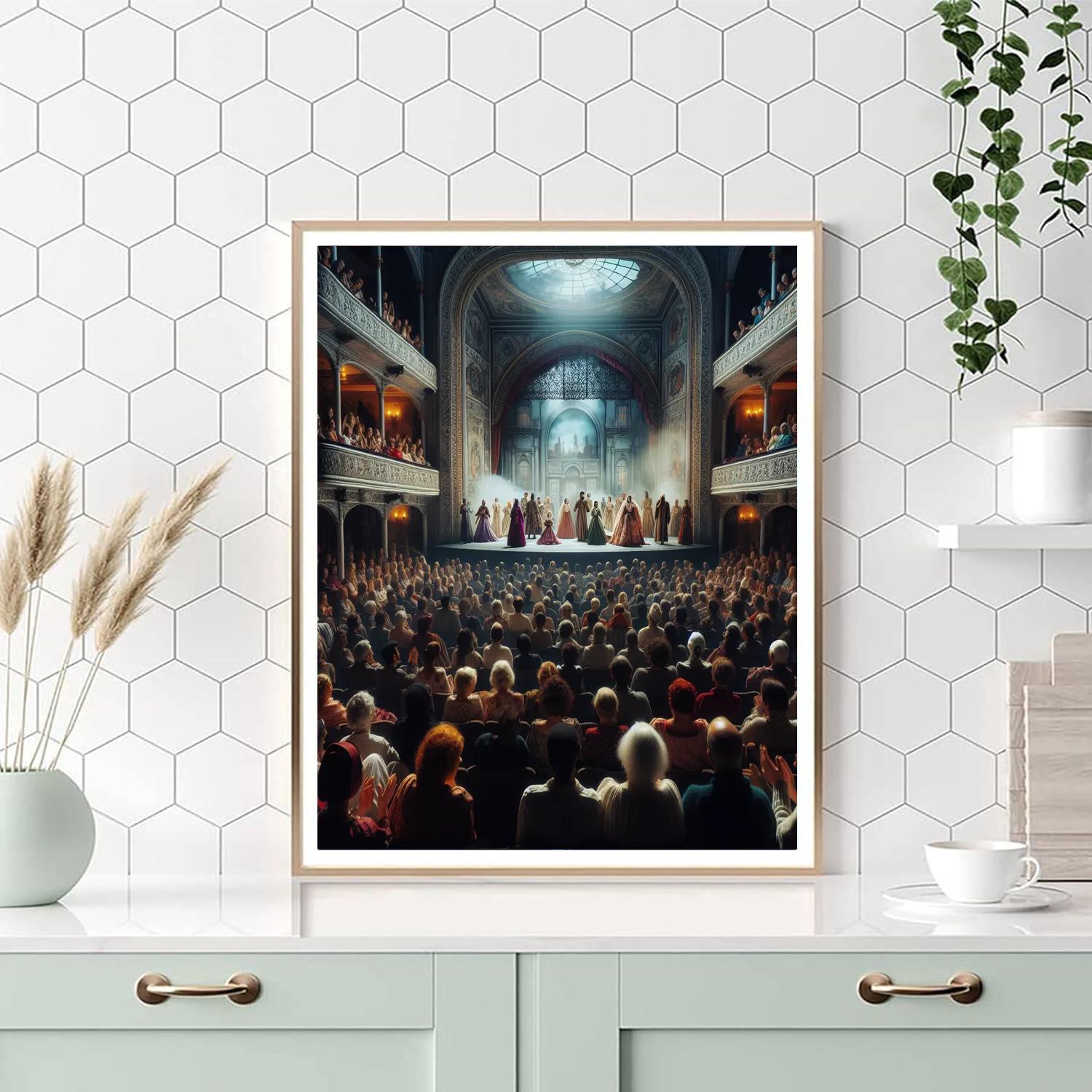 Festival Internacional De Teatro - Egypt Painting Number Kit