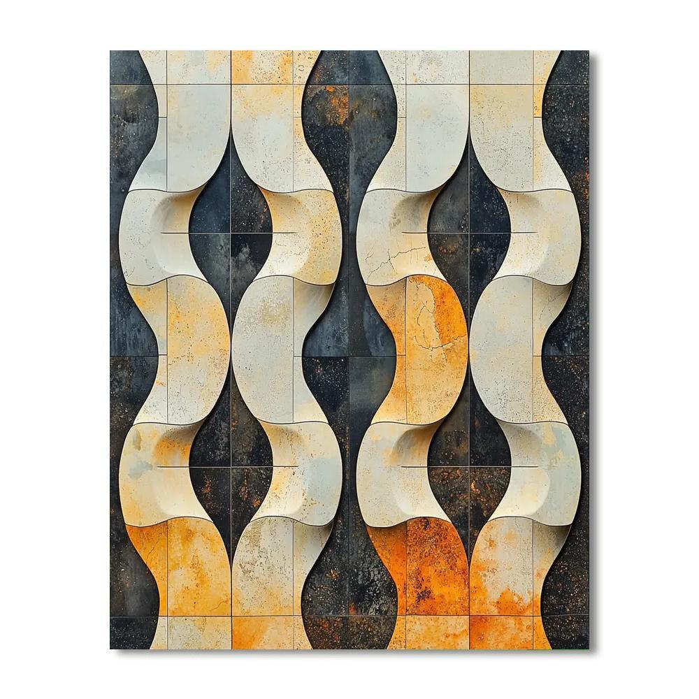 M.C. Escher Inspired Infinite Patterns  Paint By Numbers Kits