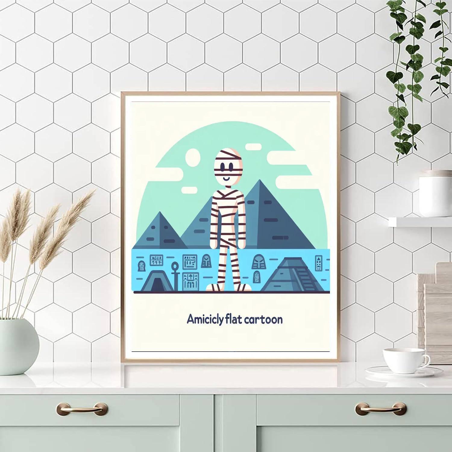 Adventure In Ancient Egypt DIY Paint By Numbers