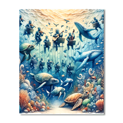 Ocean Melody Paint By Numbers