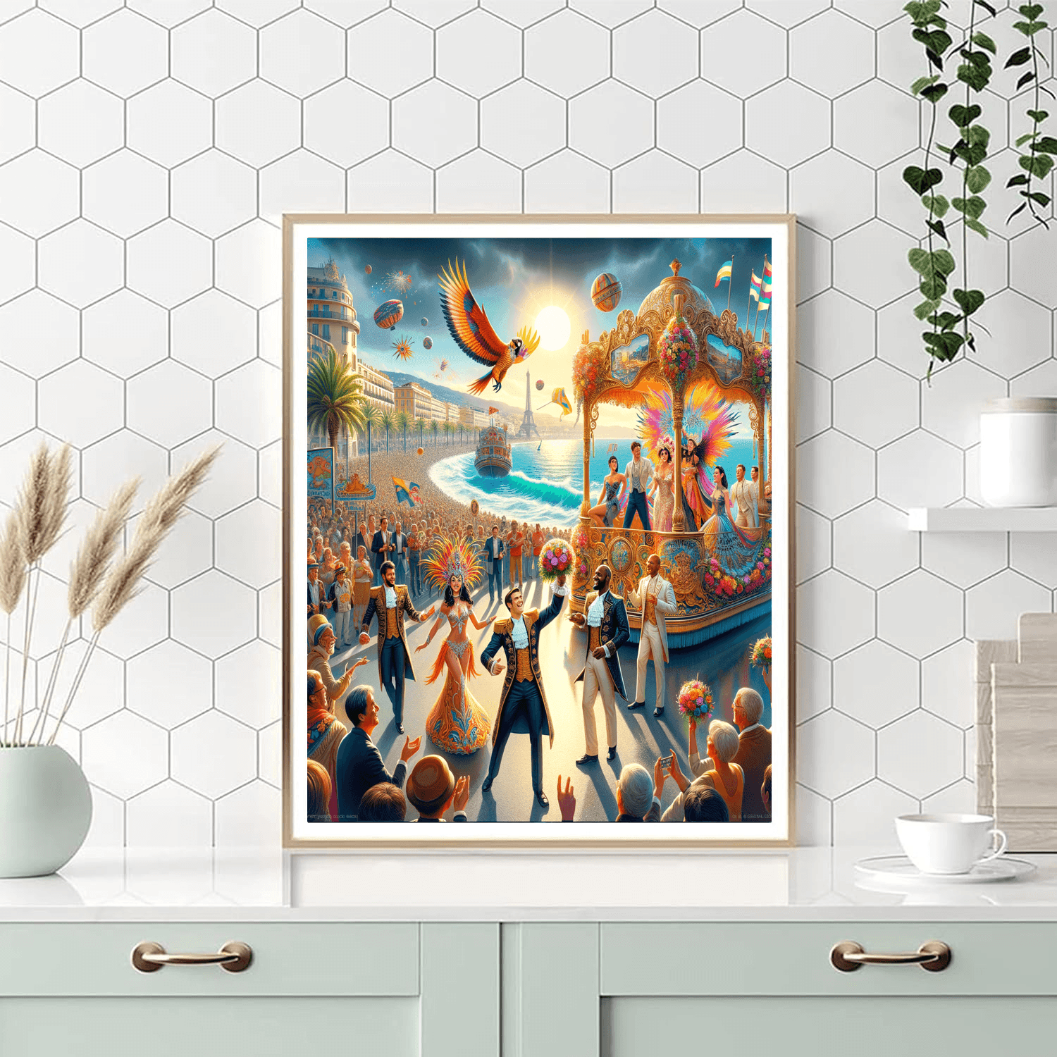 Carnival Of Nice - France Paint By Number