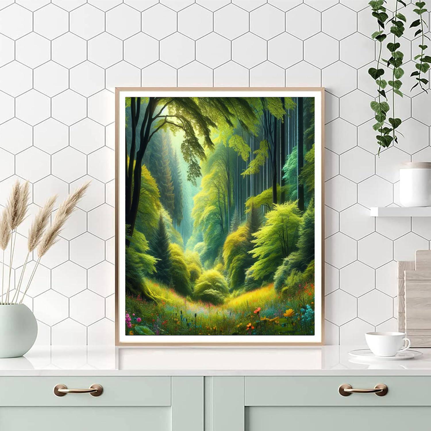 Enchanted Enchanted Valley Paint By Numbers Art