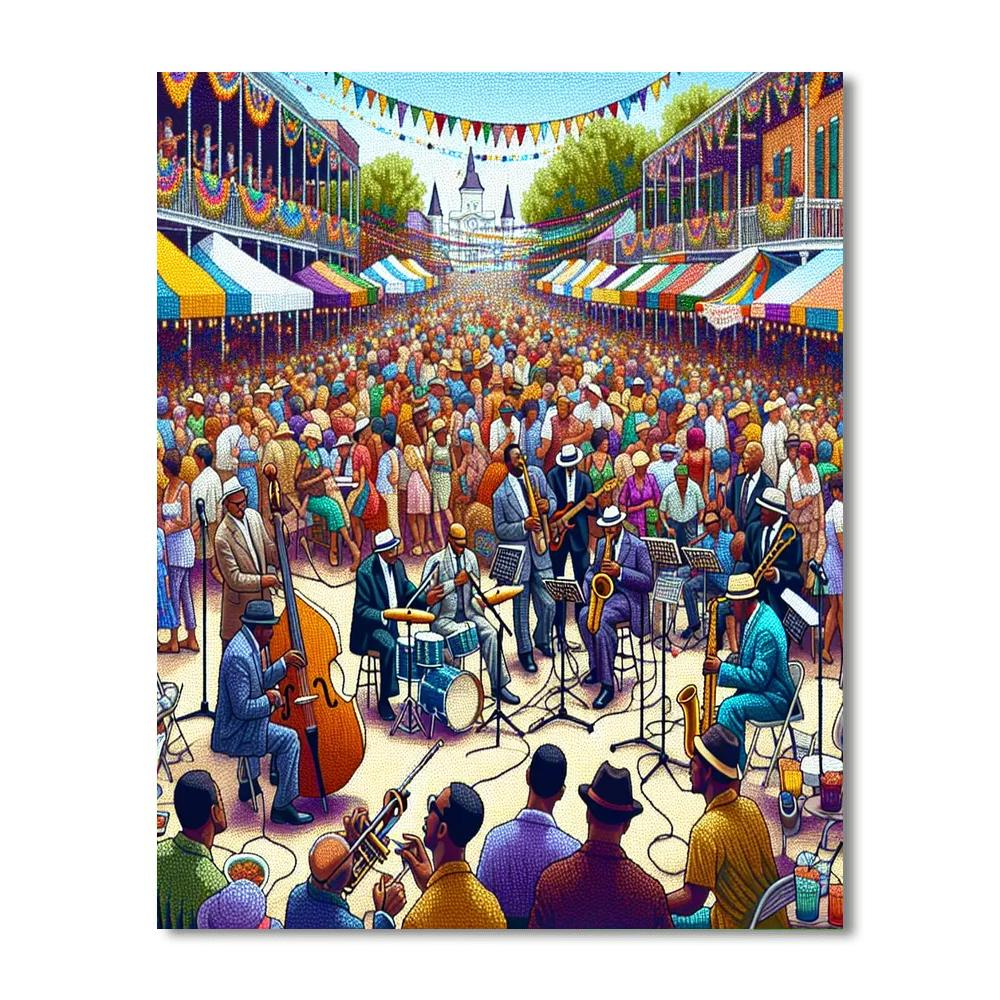 Jazztown Festival Paint By Numbers Kits