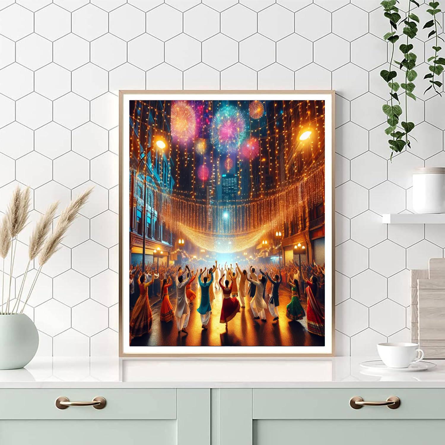 Diwali Carnival - Leicester Paint By Numbers