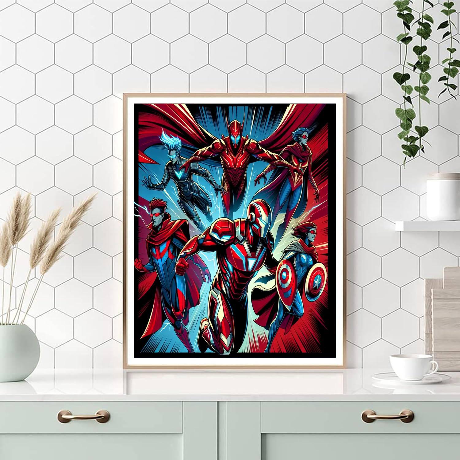 Marvel Universe Unleashed Paint By Color