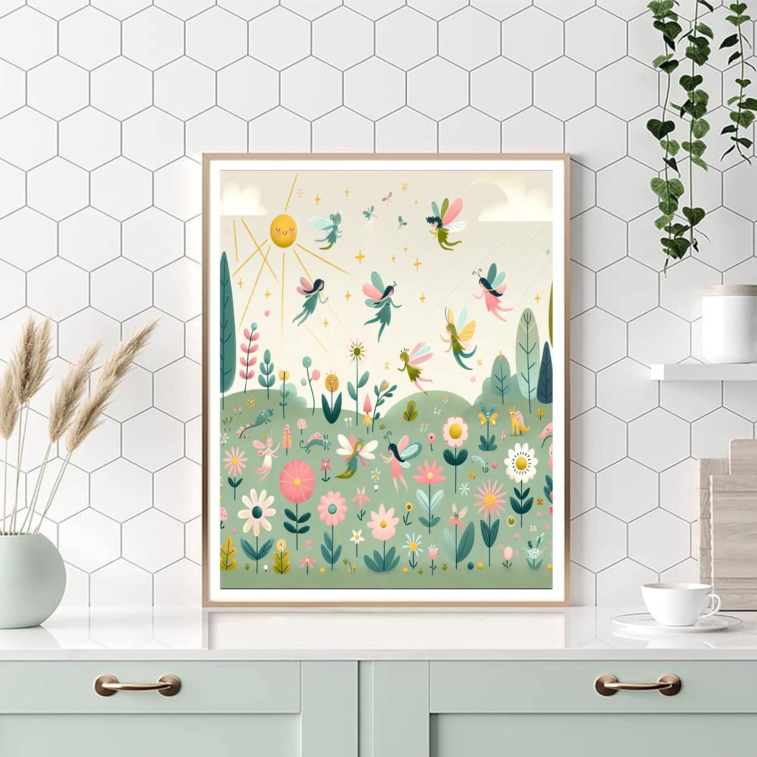 Mystical Meadow Revelry Paint By Numbers Art
