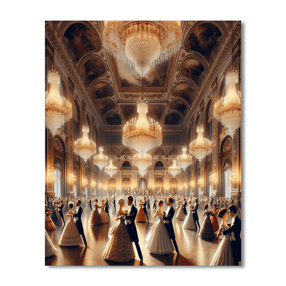 Wiener Opernball - Austria Painting Number Kit