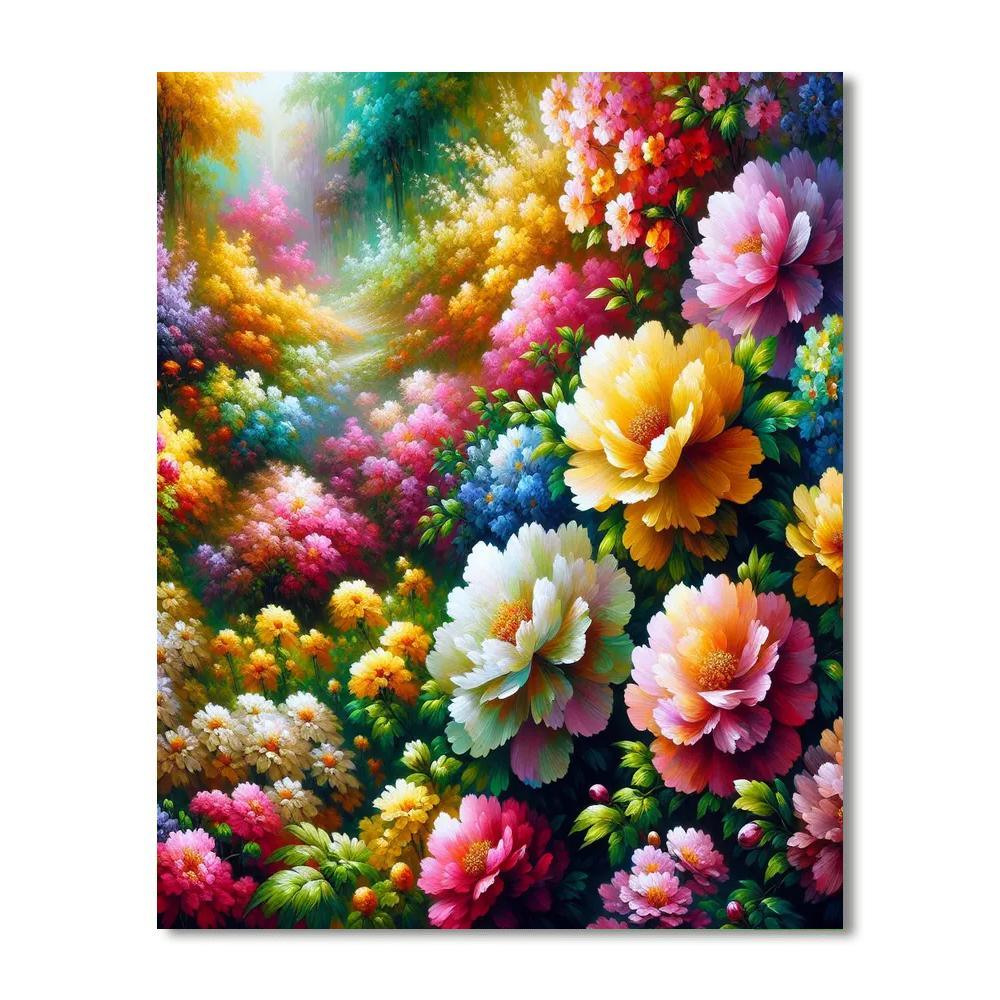 Enchanting Springtime Paint By Number