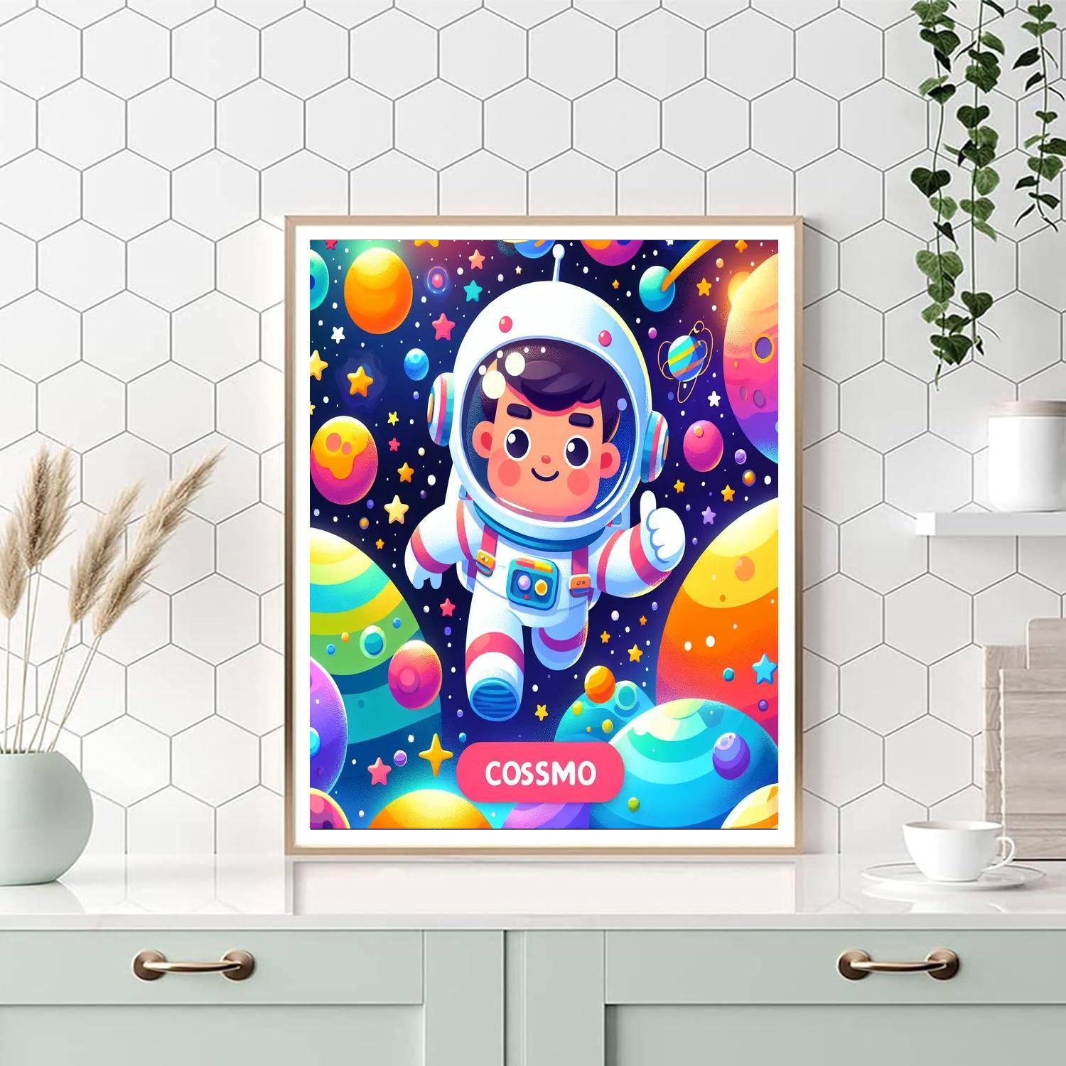 Galactic Journey With Cosmo Paint By Numbers Kits