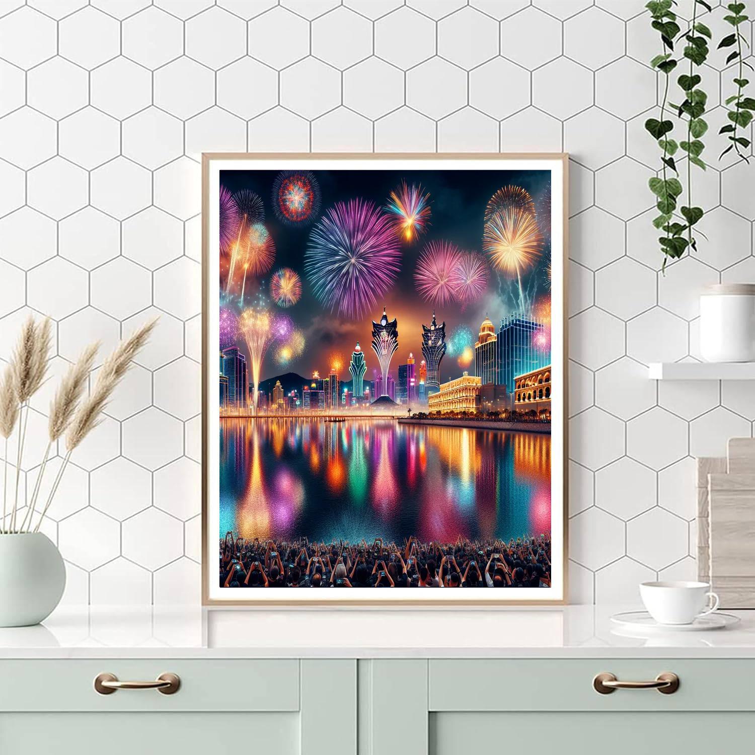 International Fireworks Festival - Macau Painting Number Kit