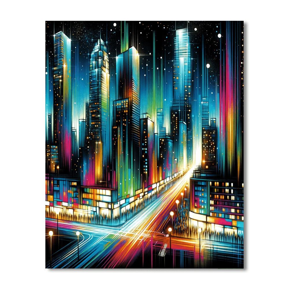 City Glamour Paint By Number