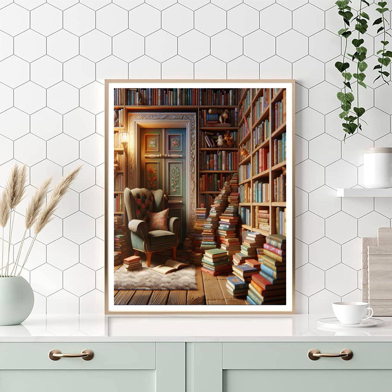 Fairy Tale Book Nook Numbered Painting Kits