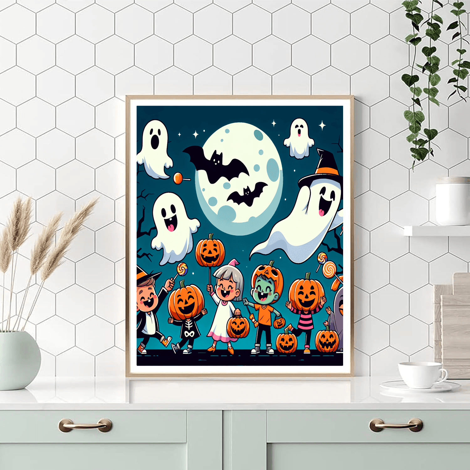 Happy Halloween Adventures DIY Paint By Numbers