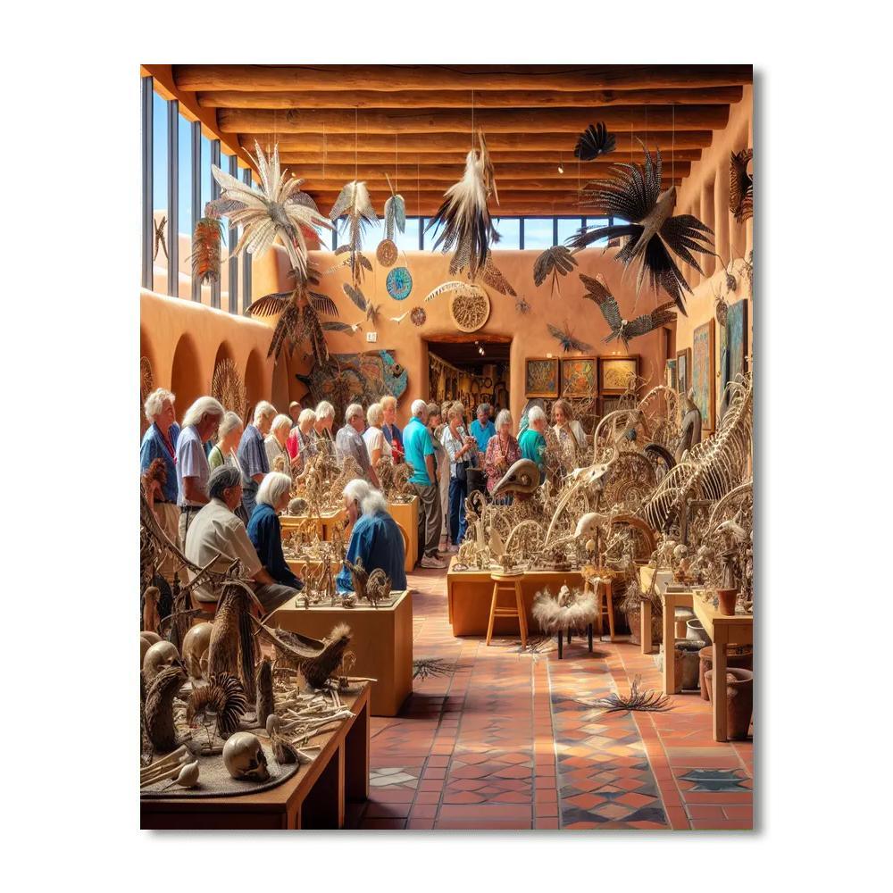 Feather And Bone Art Festival - Usa Paint By Numbers