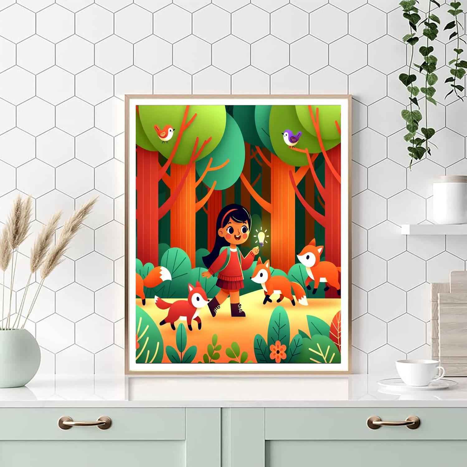 Woodland Adventure Quest Paint By Number
