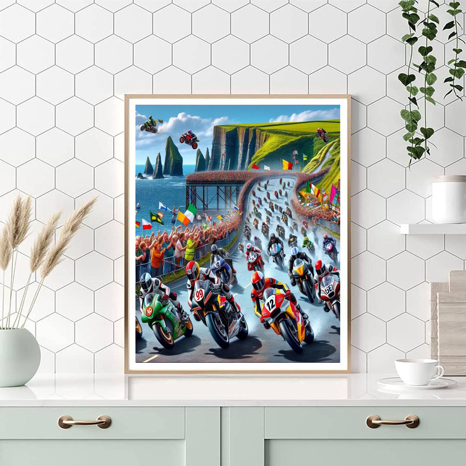 North West 200 DIY Paint By Numbers