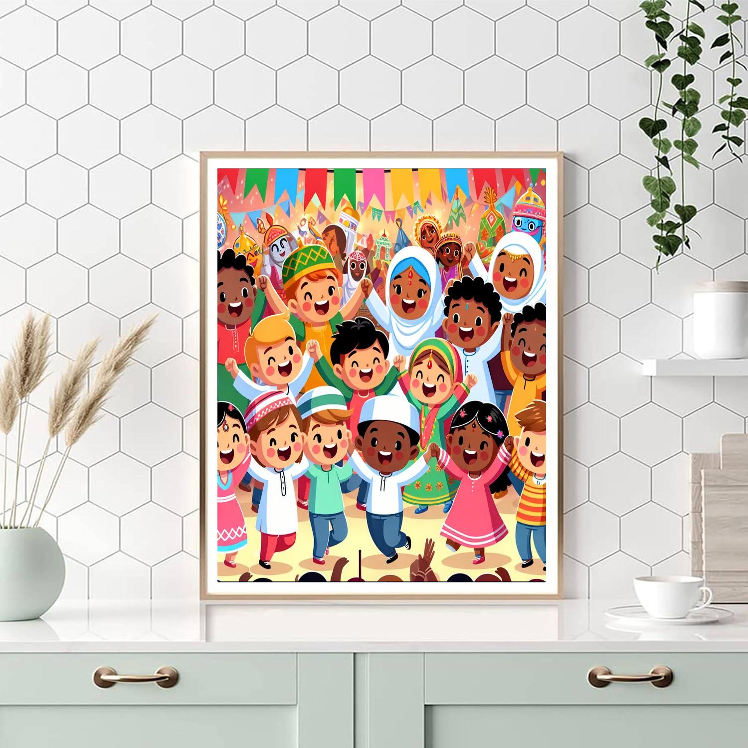 Festival Of Fun And Colors Paint By Numbers