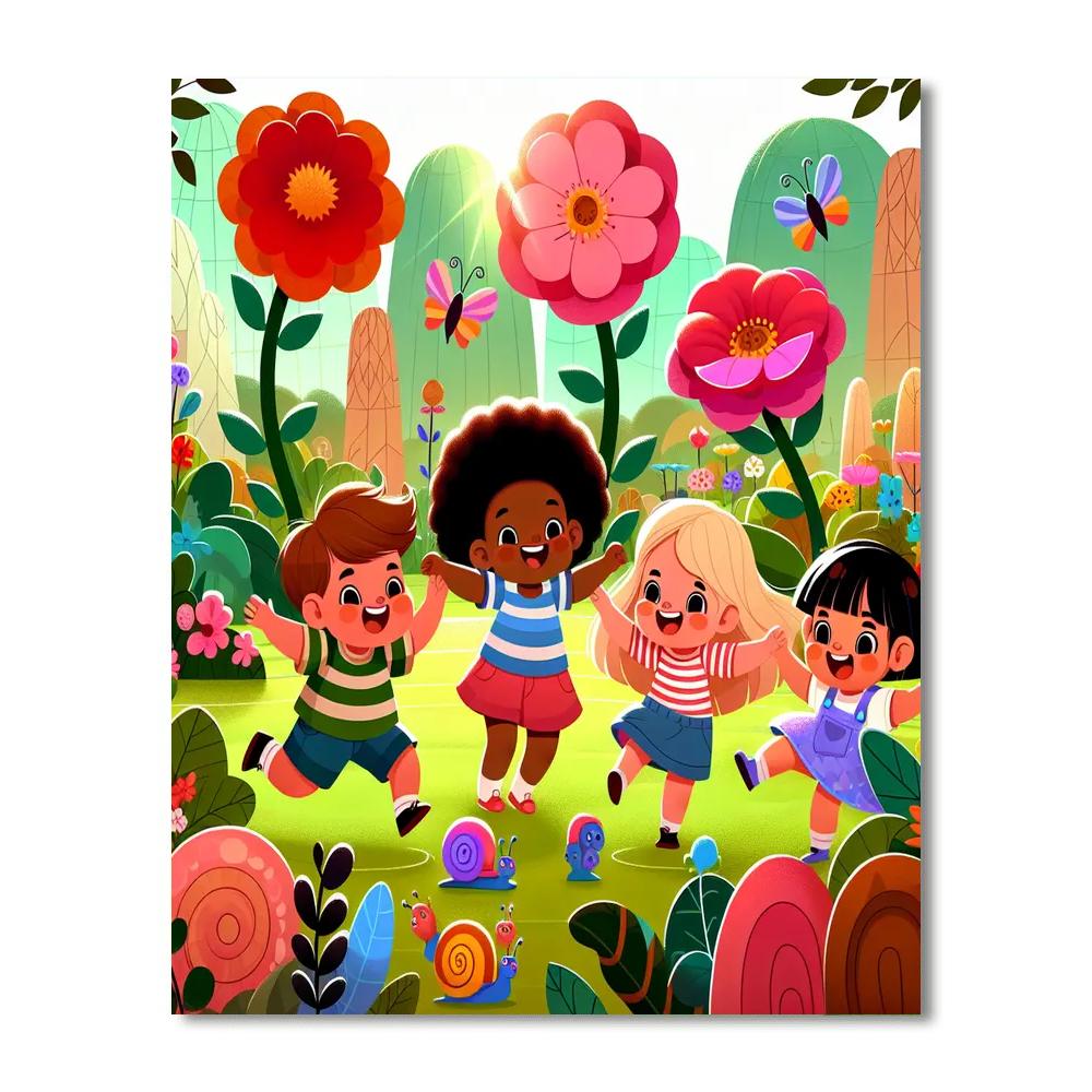 Wonderland Garden Exploration Paint By Numbers