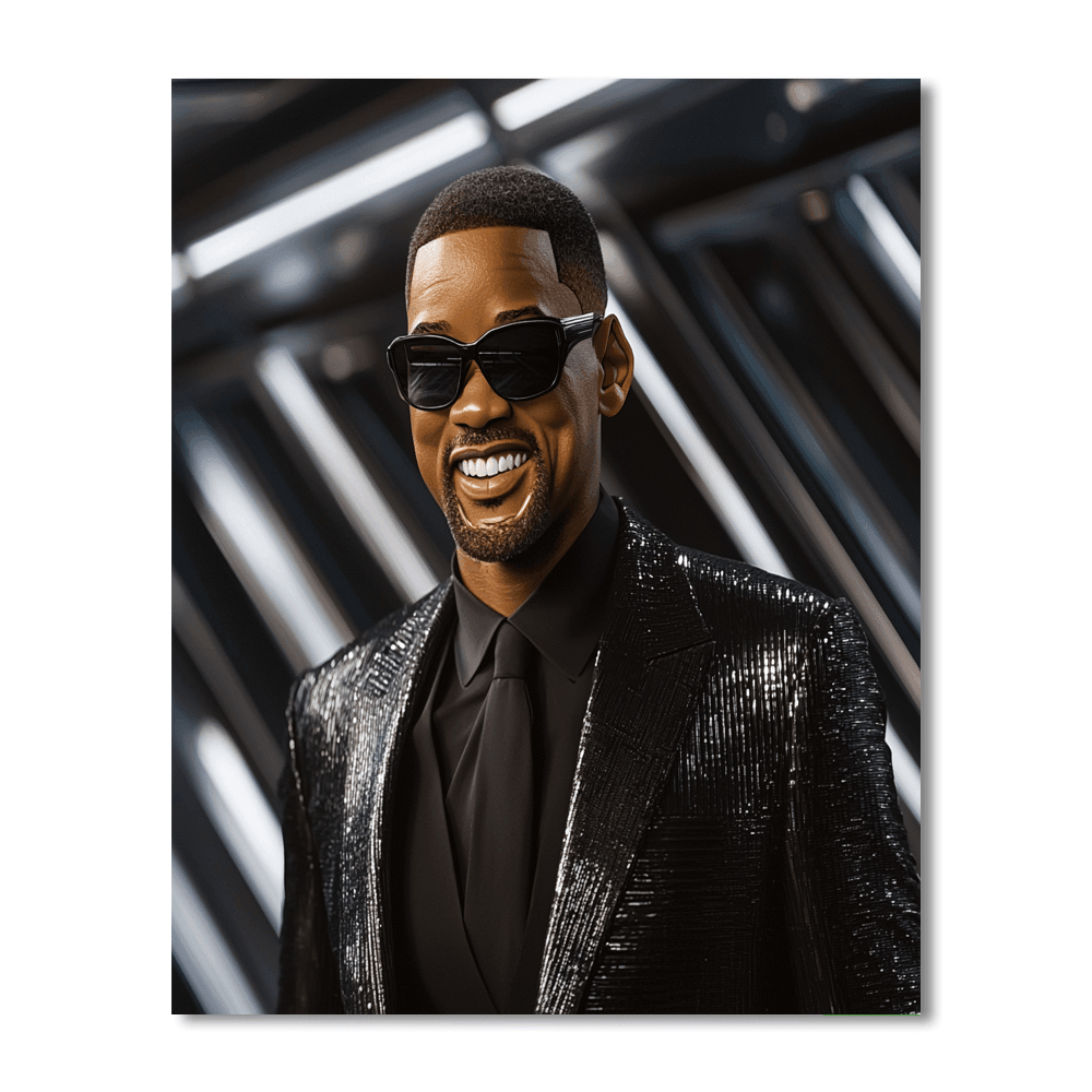 Will Smith: Pursuit Of The Beloved Box Office King Numbered Painting Kits