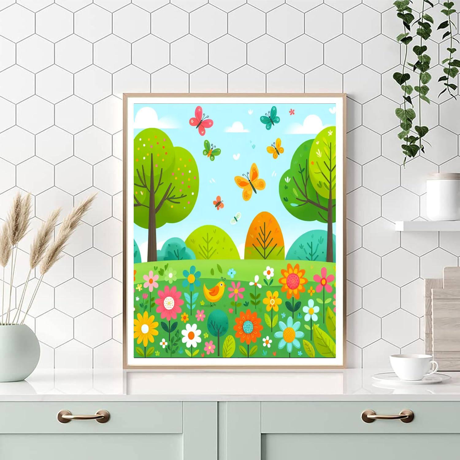 Nature's Colors Paint By Numbers Kits