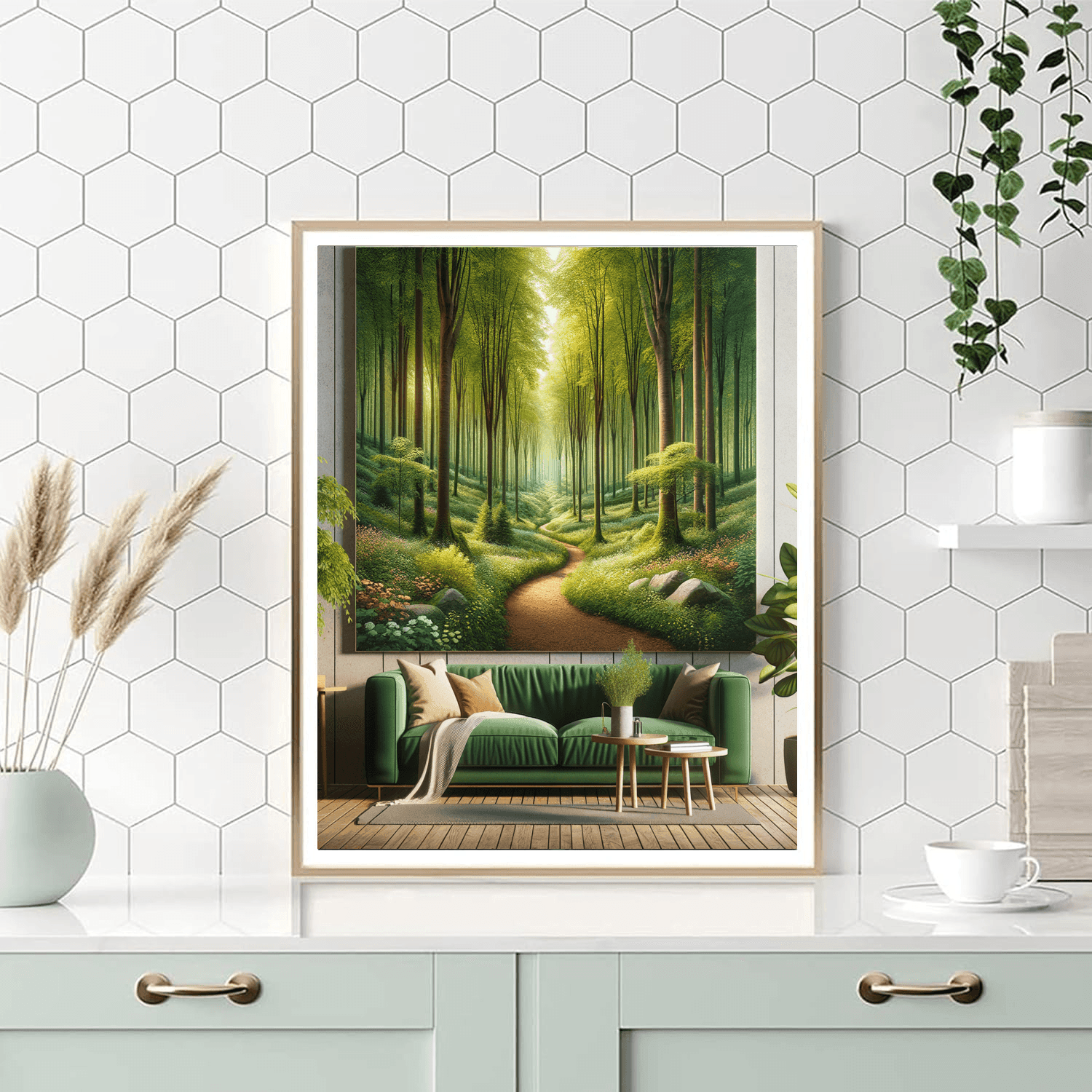 Dreamy Woodland Pathway Painting By Numbers Kit