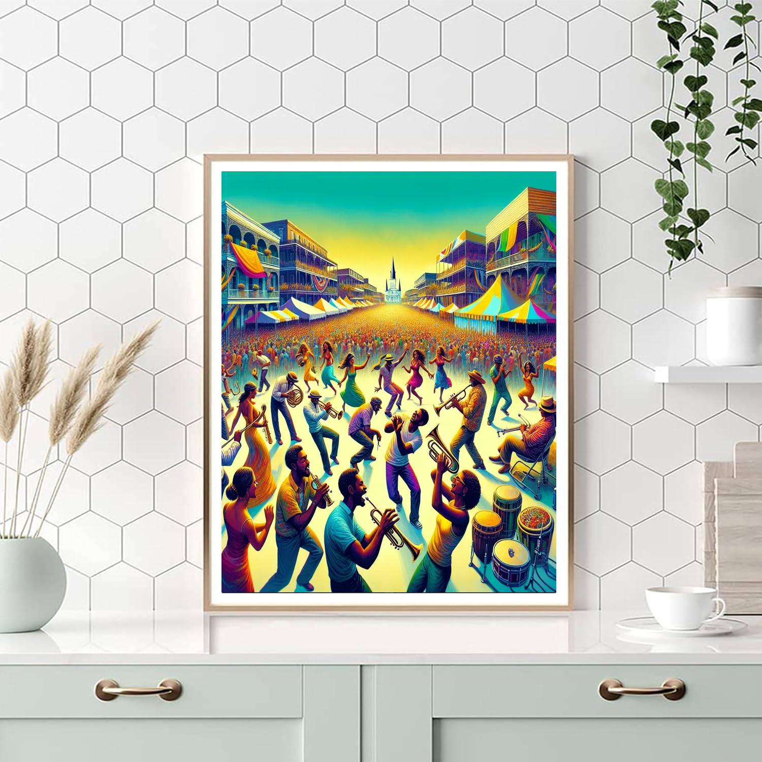 Jazz & Heritage Festival - United States Paint By Numbers