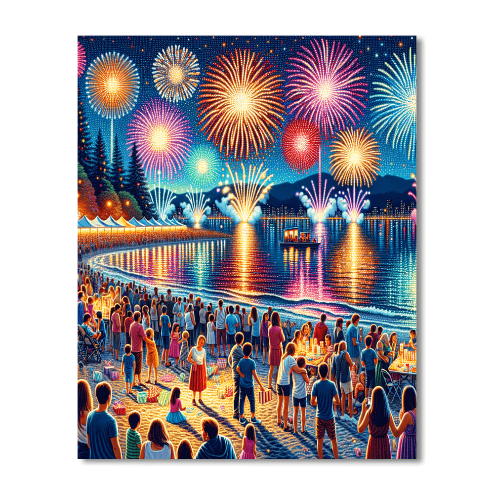 The Celebration Of Light Paint By Color