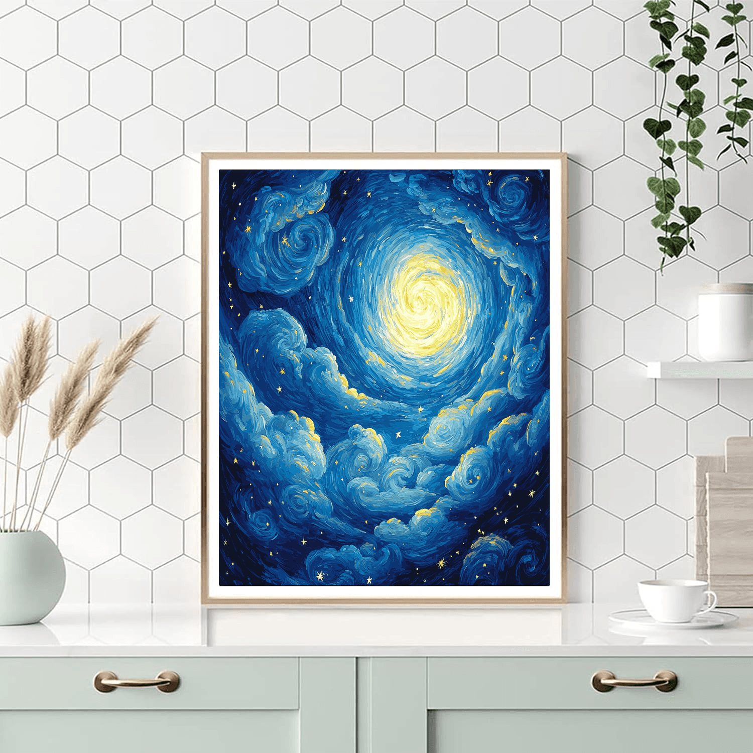 Vincent Van Gogh Inspired Enchanting Moonlight  Paint By Number