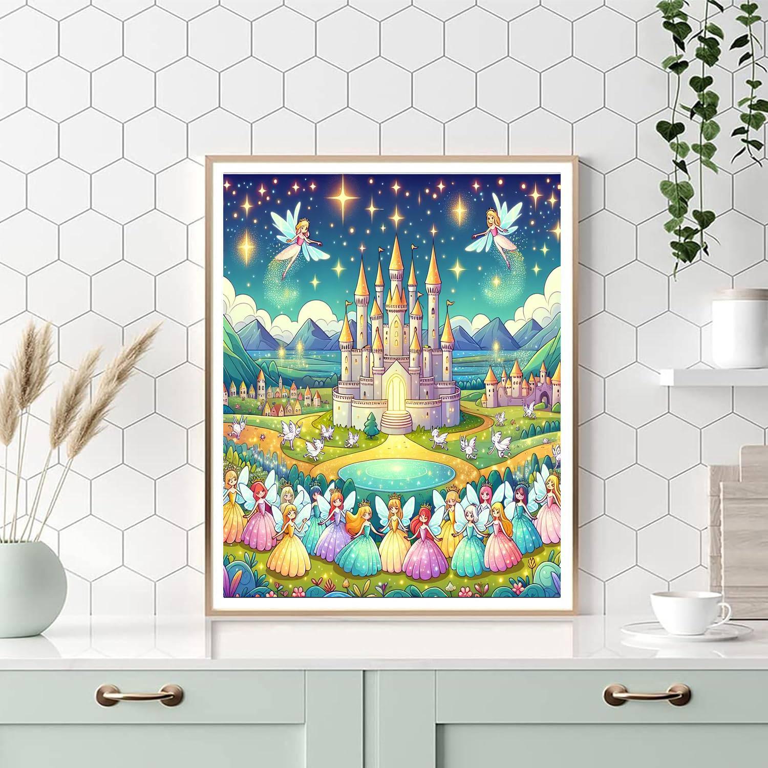 Exploring Magical Realms Painting By Numbers Kit
