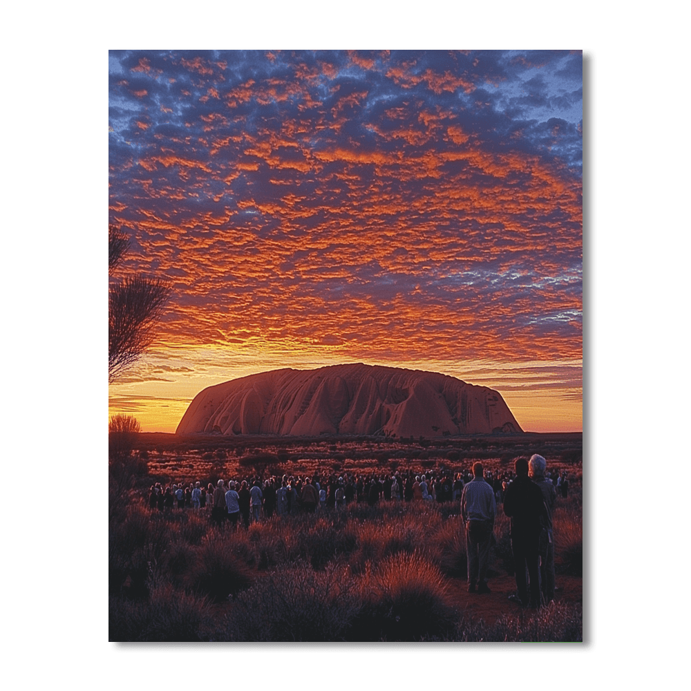 Uluru - Australia DIY Paint By Numbers
