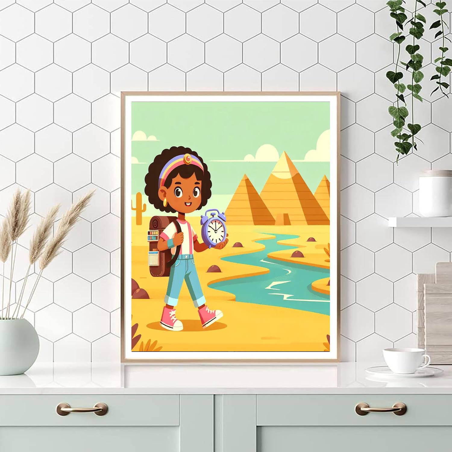 Time-traveling Explorer Paint By Numbers Kits