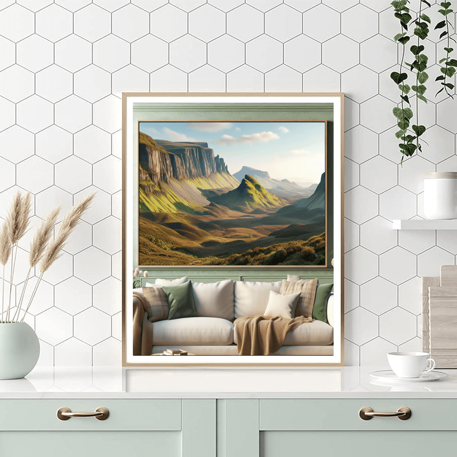 Scenic Highland Painting Number Kit