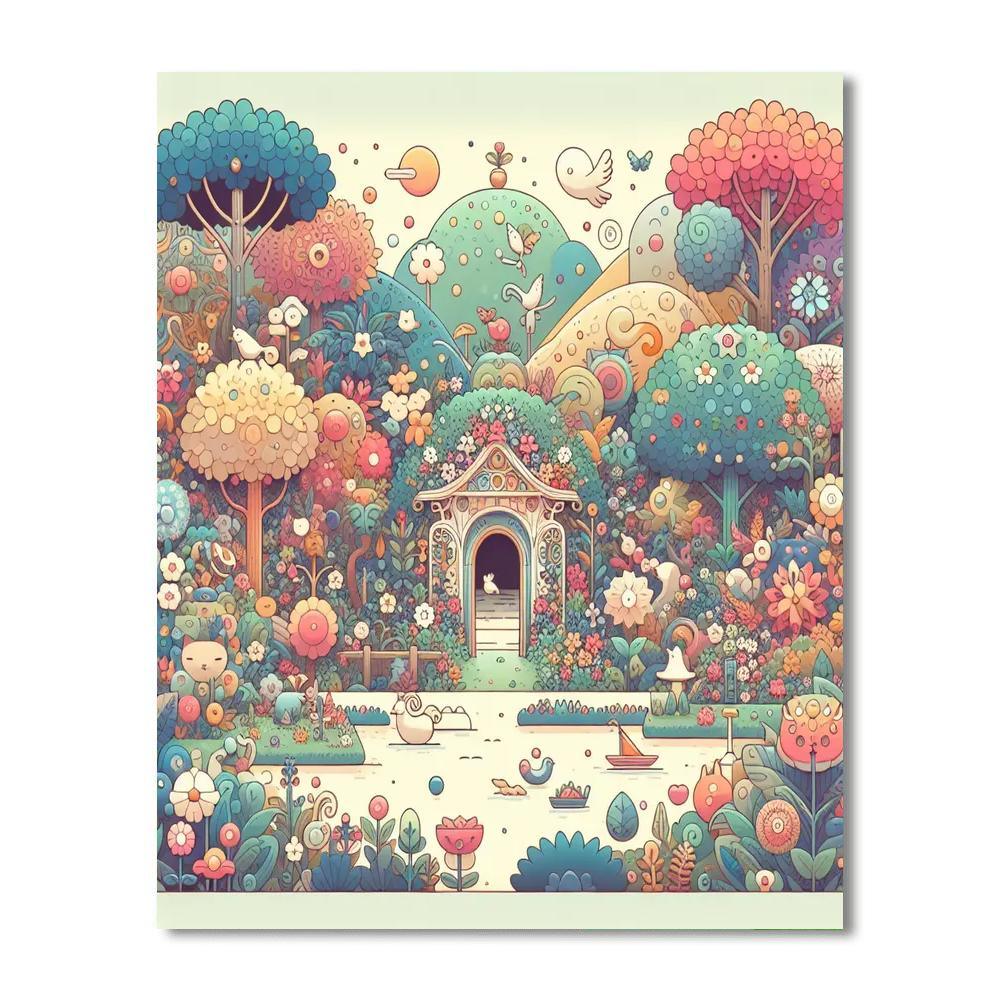 Secret Garden Symphony Paint By Color